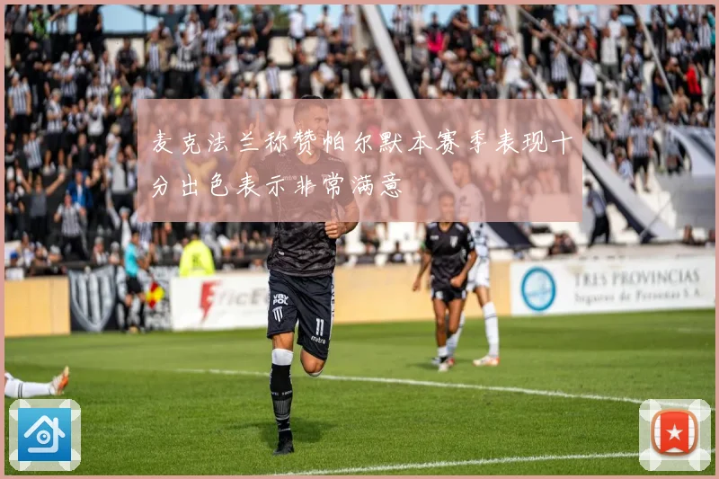 麦克法兰称赞帕尔默本赛季表现十分出色表示非常满意